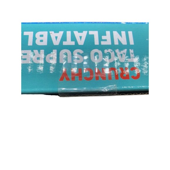 Taco Bell Crunchy Inflatable Pool Beach Float Lounge NIB - Picture 4 of 6